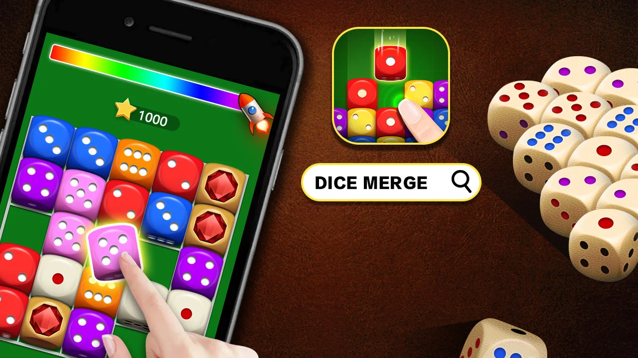 Dice Merge 3D - Merge puzzle screenshot