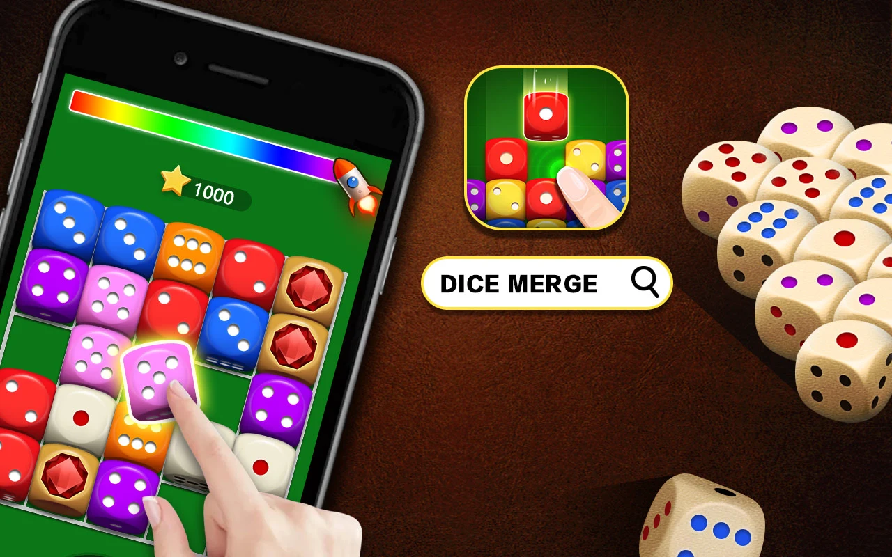 Dice Merge 3D - Merge puzzle screenshot