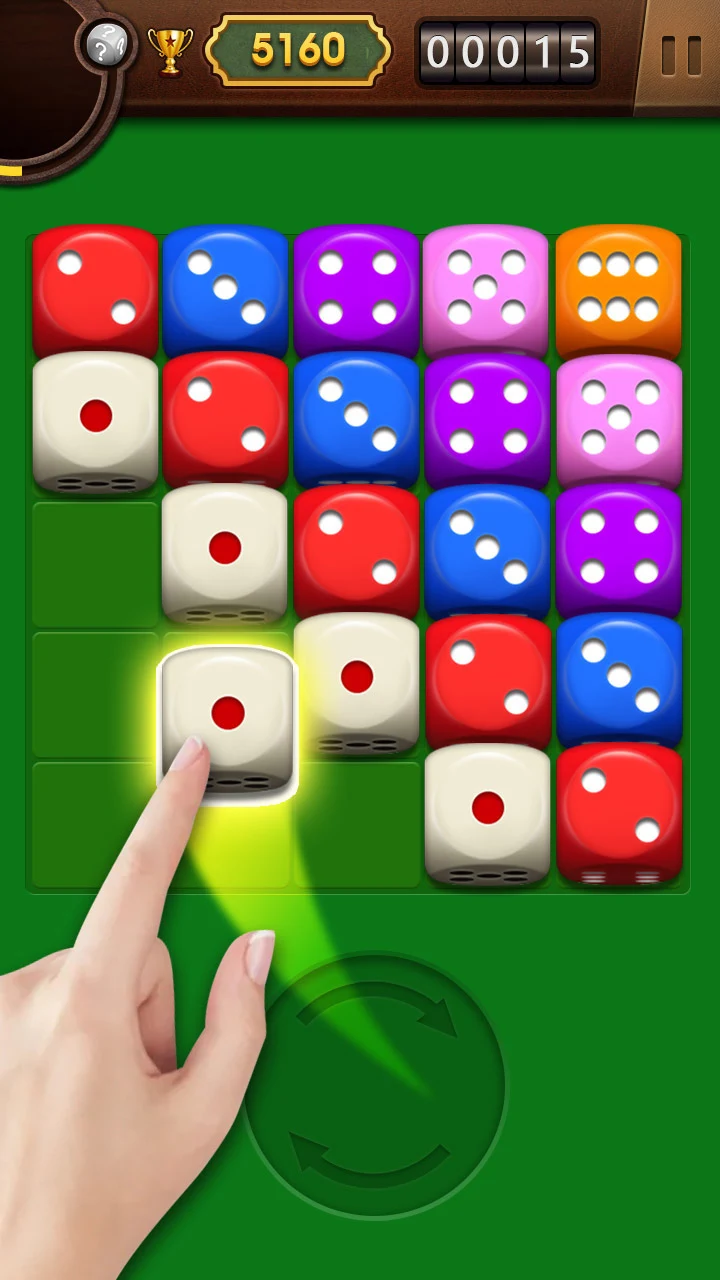 Dice Merge 3D - Merge puzzle screenshot