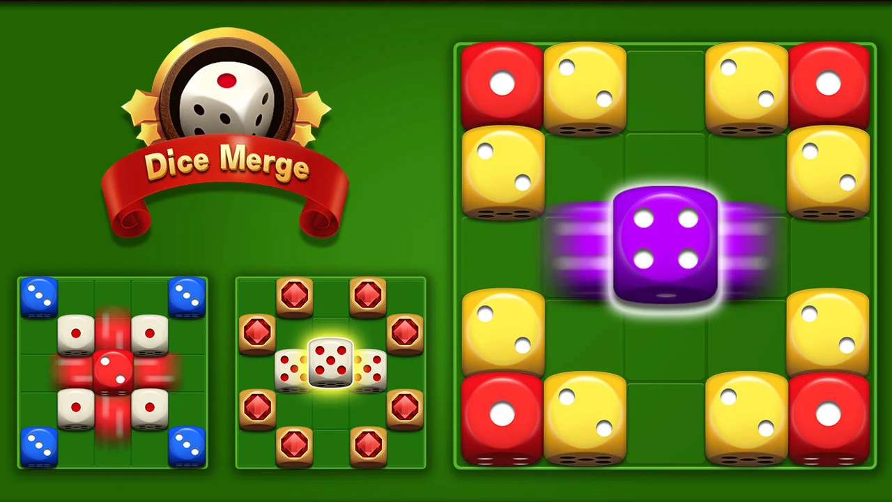 Dice Merge 3D - Merge puzzle screenshot